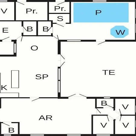 20 Person In Hasselberg 別荘 *